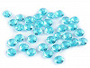 Plastic Faceted Beads 5x8 mm