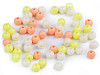 Plastic Beads Color Ø6 mm mix