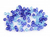 Plastic Faceted Beads 6x6 mm Sun