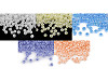 Perline di rocaille 5/0 – 4,5 mm perla, opaca