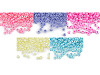 Perles de rocaille 5/0 - 4,5 mm, opaques