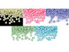 Perles de rocaille 5/0 - 4,5 mm, opaques