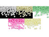 Seed Beads 5/0 - 4.5 mm pearl, opaque