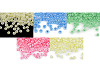 Seed Beads 5/0 - 4.5 mm pearl, opaque