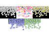 Perles de rocaille 5/0 - 4,5 mm, opaques