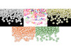 Seed Beads 5/0 - 4.5 mm pearl, opaque