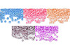 Perline di rocaille 5/0 – 4,5 mm perla, opaca