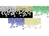 Seed Beads 5/0 - 4.5 mm pearl, opaque