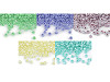 Seed Beads 5/0 - 4.5 mm pearl, opaque