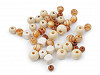 Set of Wooden Beads and Elastic