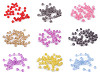 Koraliki plastikowe crackle Ø8 mm