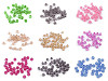 Cracked plastic beads Ø8 mm