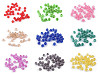 Perline in plastica, motivo: incrinato, dimensioni: Ø 8 mm