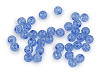 Perline in plastica, motivo: incrinato, dimensioni: Ø 8 mm