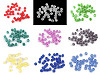 Perline in plastica, motivo: incrinato, dimensioni: Ø 8 mm