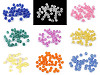 Cracked plastic beads Ø8 mm