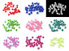 Perline in plastica, motivo: incrinato, dimensioni: Ø 8 mm