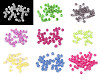 Cracked plastic beads Ø8 mm