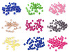 Cracked plastic beads Ø8 mm
