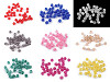 Cracked plastic beads Ø8 mm