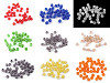 Puknute plastične perle Ø 8 mm