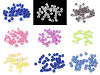 Puknute plastične perle Ø 8 mm