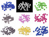 Perline in plastica, motivo: incrinato, dimensioni: Ø 8 mm