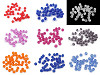 Cracked plastic beads Ø8 mm