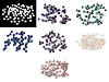 Glasperlen geschliffen 3 mm