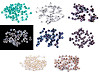 Glasperlen geschliffen 3 mm