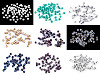 Fire polished glass beads 3 mm