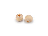 Unpainted wooden beads Ø8 mm
