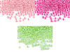 Perline 8/0, dimensioni: 3 mm, colori vivaci