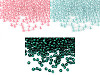 Perles de rocaille 8/0 - 3 mm, couleurs vives
