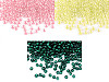 Perles de rocaille 8/0 - 3 mm, couleurs vives