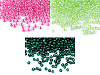 Perles de rocaille 8/0 - 3 mm, couleurs vives