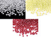 Rocailles 8/0 – 3 mm mit Durchzug, leuchtende Farben