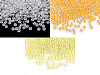 Perles de rocaille 8/0 - 3 mm, couleurs vives