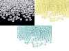 Perles de rocaille 8/0 - 3 mm, couleurs vives