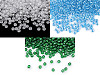 Perles de rocaille 8/0 - 3 mm, couleurs vives
