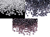 Perles de rocaille 8/0 - 3 mm, couleurs vives