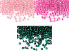 Seed beads 8/0 - 3 mm, bright colors