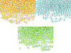 Perline 8/0, dimensioni: 3 mm, colori vivaci