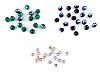 Fire polished glass beads 8 mm