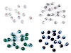Fire polished glass beads 8 mm