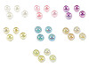 Plastic beads with AB effect Ø20 mm