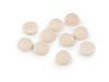 Demi-perles/Billes en bois pour création DIY, Ø 20 mm