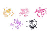 Glass beads with AB effect Ø6 mm