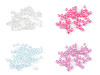 Perles arc-en-ciel en plastique, Ø 6 mm