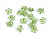 Plastikowe guziki / koraliki kwiaty Ø12 mm
